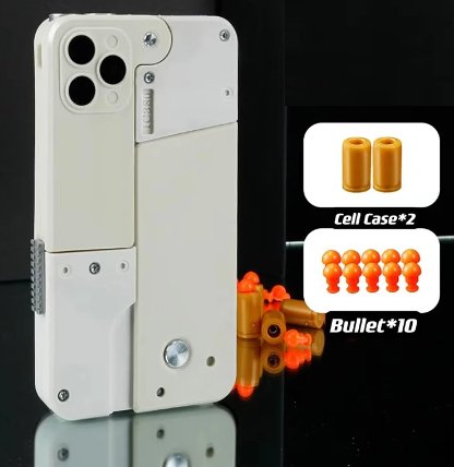 Shell Ejecting Folding Phone Bullet Toy - Zambeel